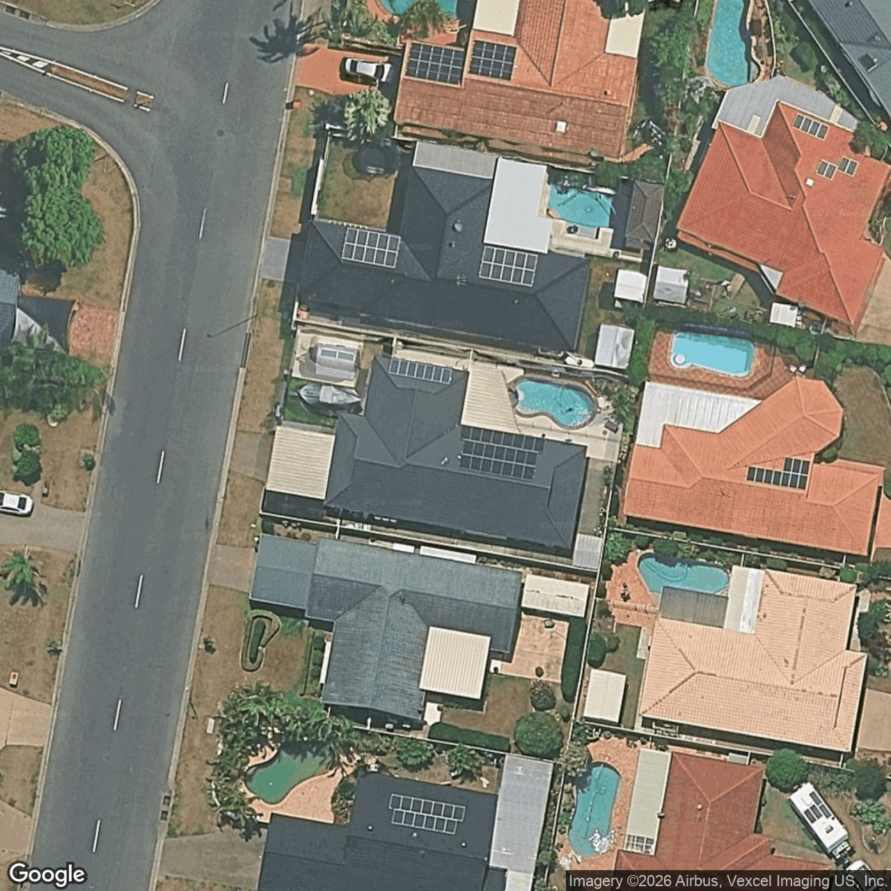 Aerial view of 25 Agave Street, Elanora QLD 4221