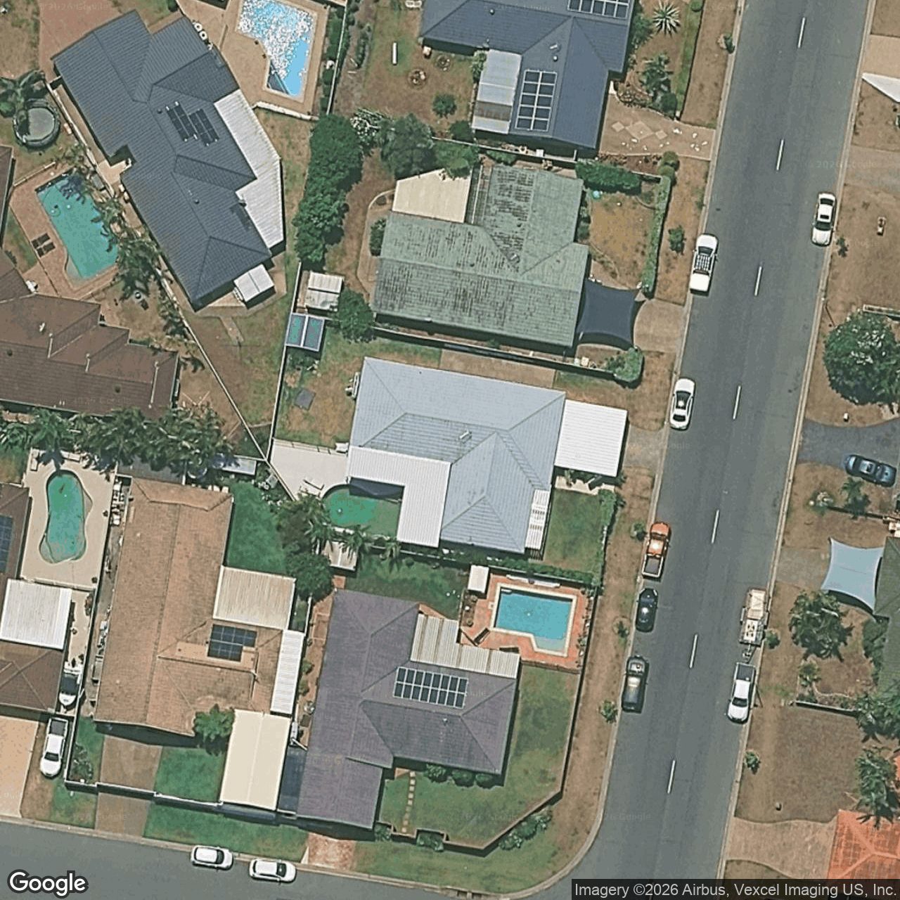 Aerial view of 8 Agave Street, Elanora QLD 4221