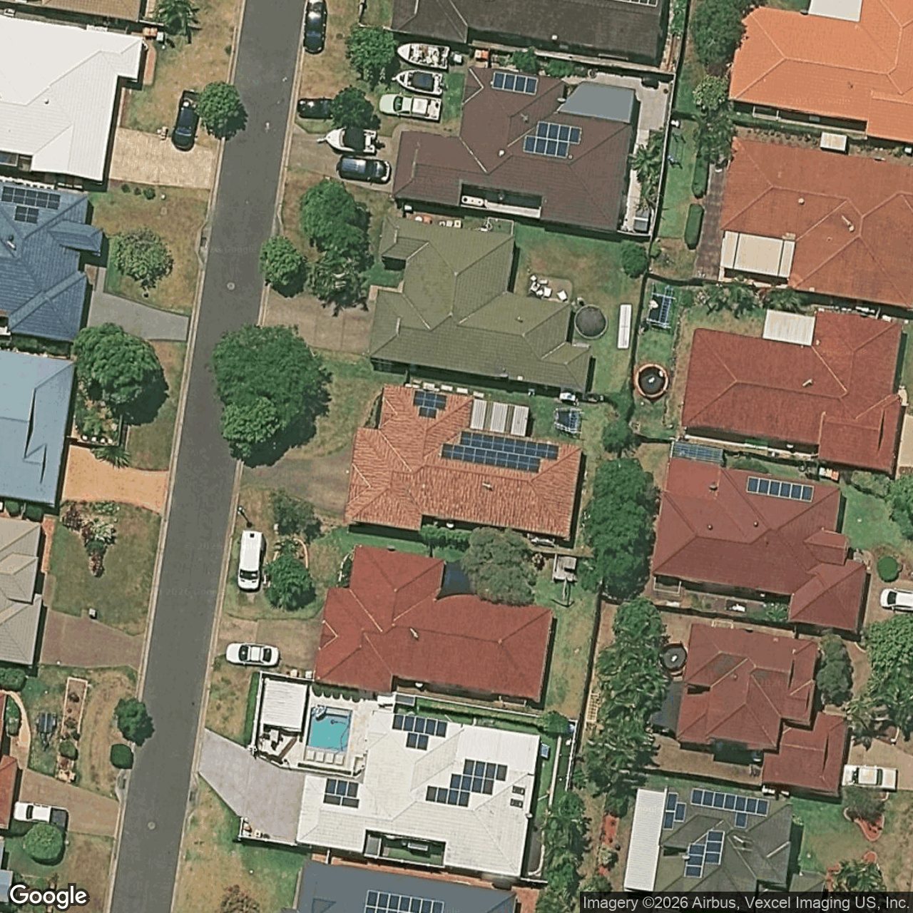 Aerial view of 32 Tussock Crescent, Elanora QLD 4221