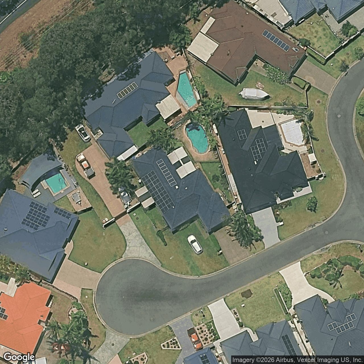 Aerial view of 3 Pultenea Court, Elanora QLD 4221
