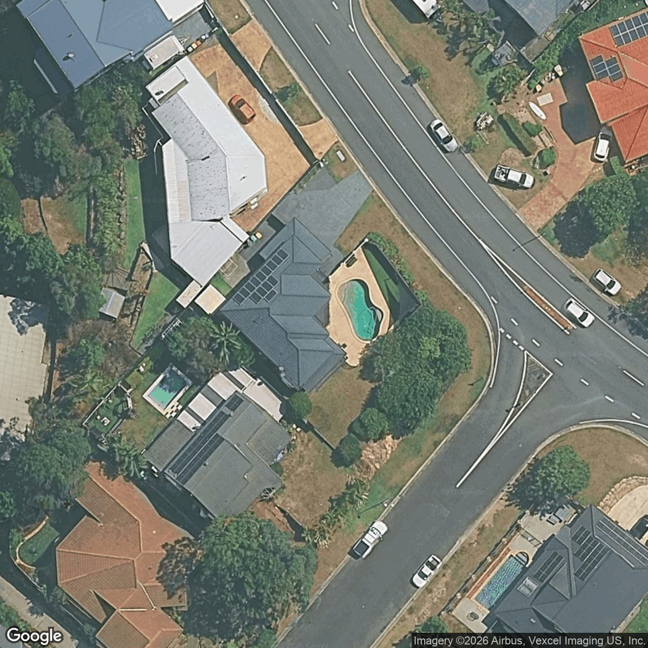 Aerial view of 71 Angelica Street, Elanora QLD 4221