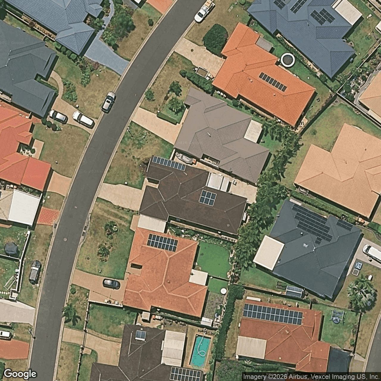 Aerial view of 22 Tussock Crescent, Elanora QLD 4221