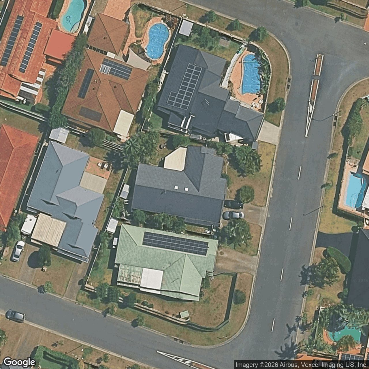 Aerial view of 26 Agave Street, Elanora QLD 4221