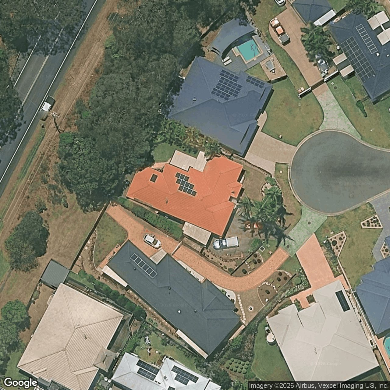 Aerial view of 9 Pultenea Court, Elanora QLD 4221