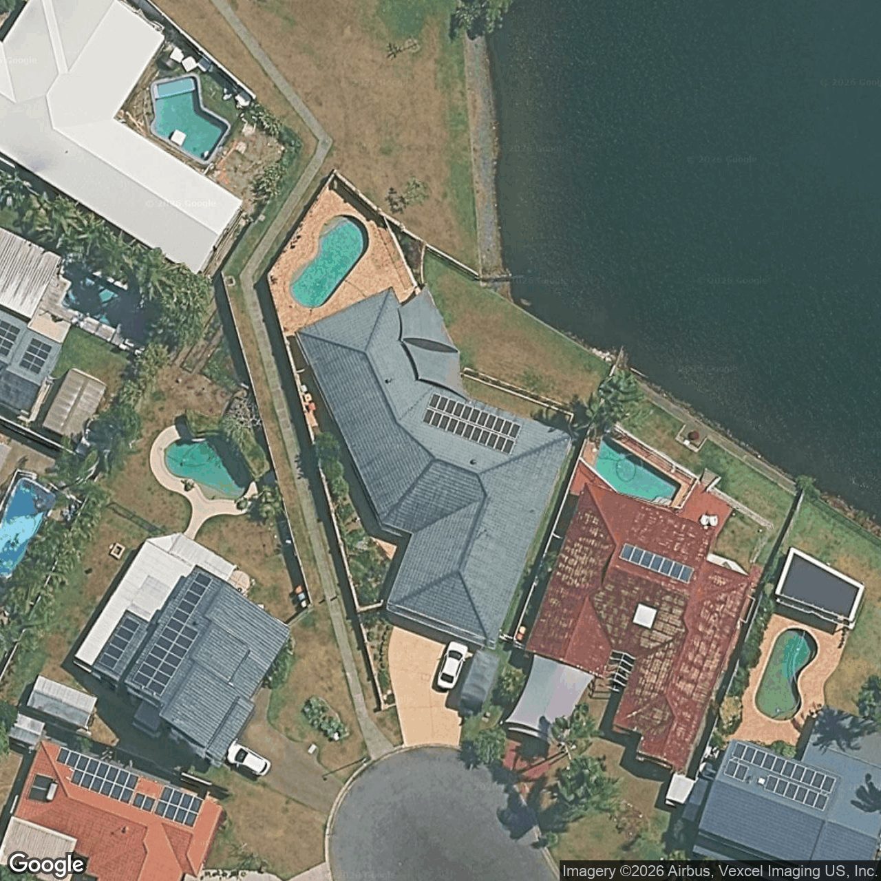 Aerial view of 43 Acron Street, Elanora QLD 4221