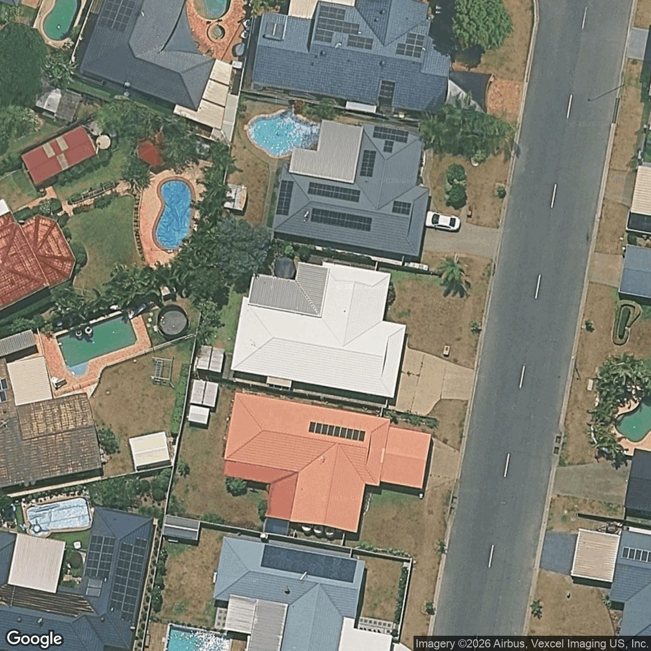 Aerial view of 18 Agave Street, Elanora QLD 4221