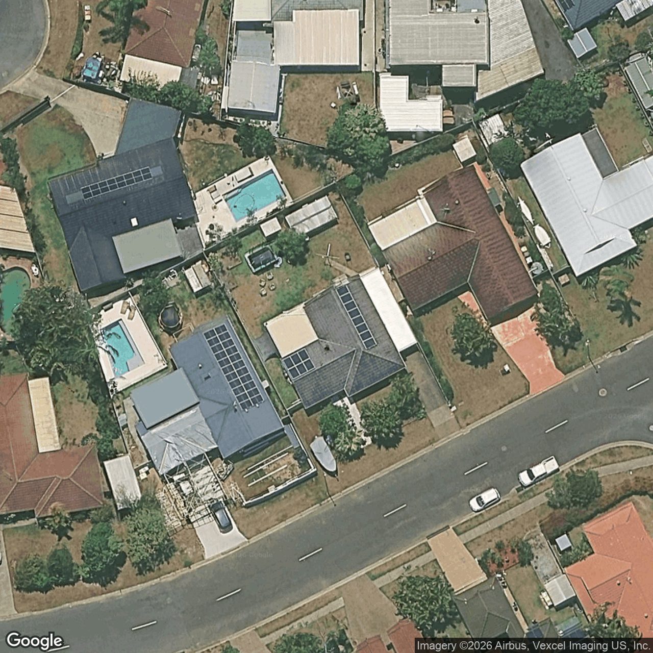 Aerial view of 84 Saffron Street, Elanora QLD 4221