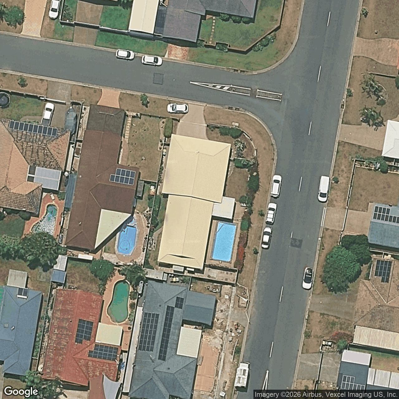 Aerial view of 4 Agave Street, Elanora QLD 4221