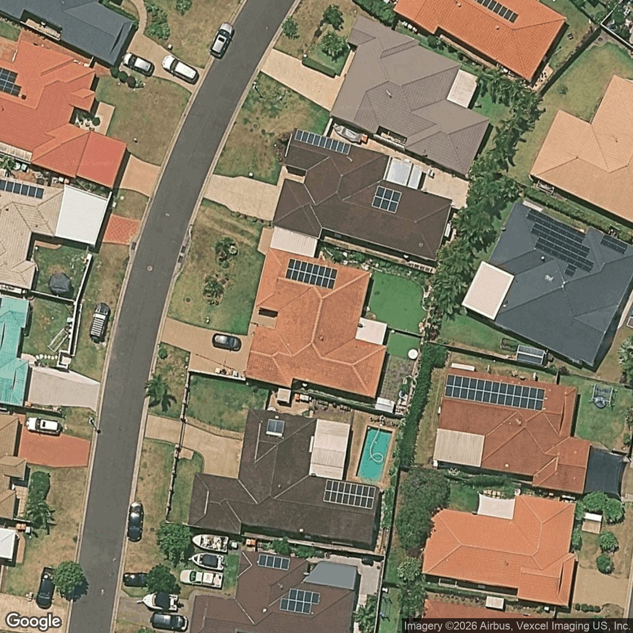 Aerial view of 24 Tussock Crescent, Elanora QLD 4221