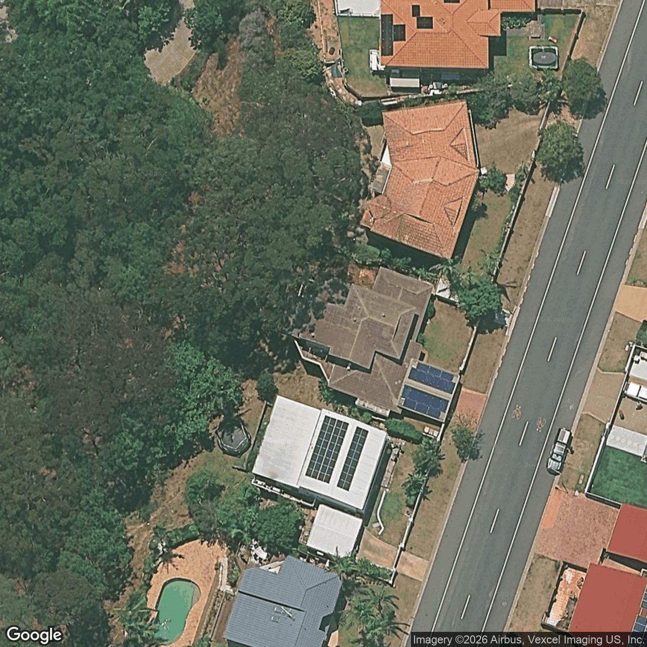 Aerial view of 51 Doubleview Drive, Elanora QLD 4221