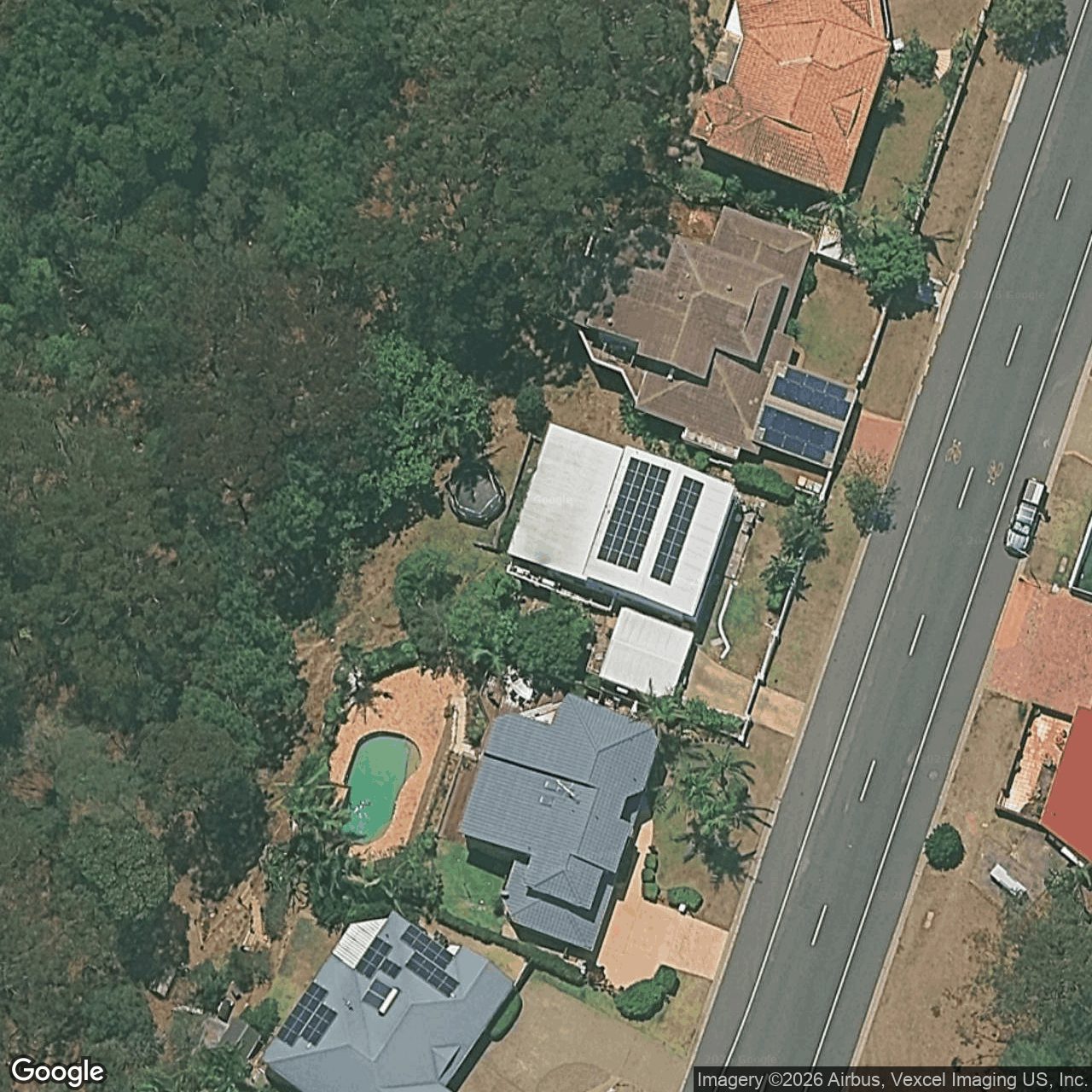 Aerial view of 53 Doubleview Drive, Elanora QLD 4221