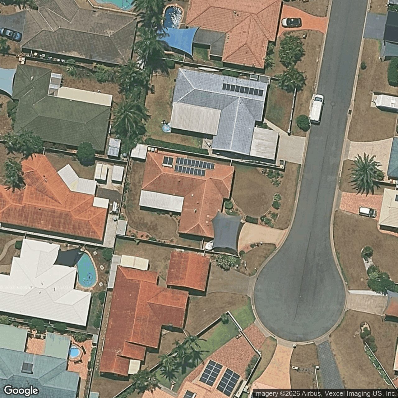 Aerial view of 21 Damson Place, Elanora QLD 4221