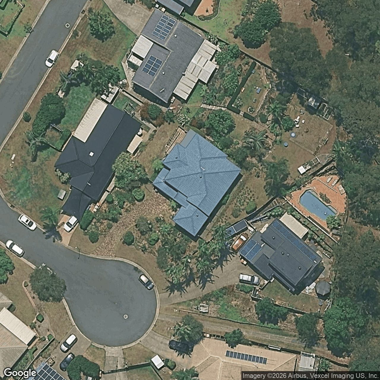 Aerial view of 4 Abele Court, Elanora QLD 4221