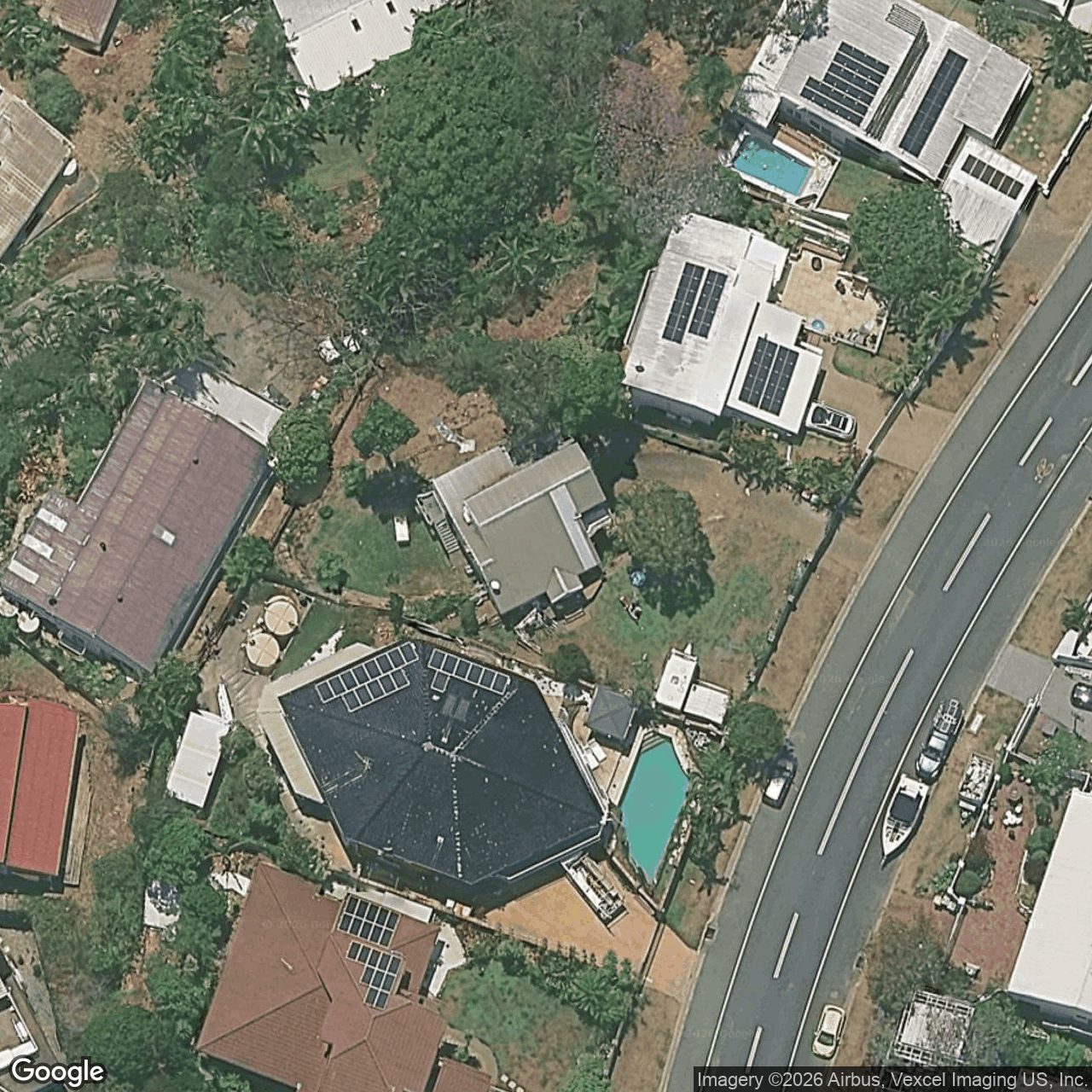 Aerial view of 23 Doubleview Drive, Elanora QLD 4221