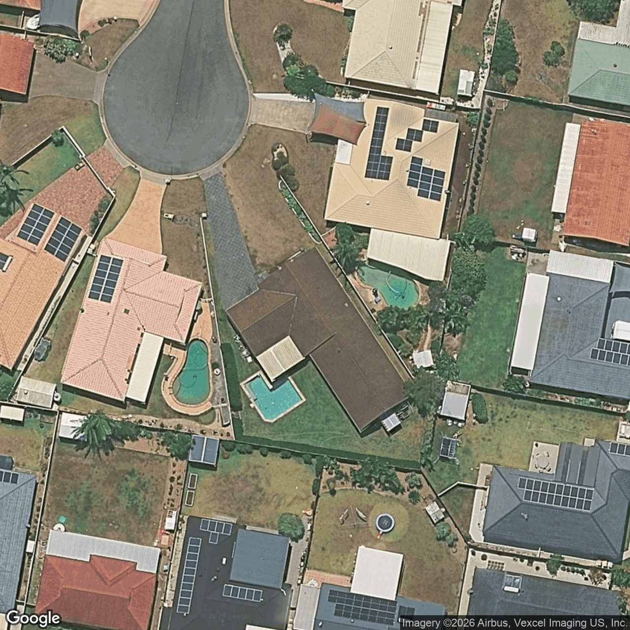 Aerial view of 24 Damson Place, Elanora QLD 4221
