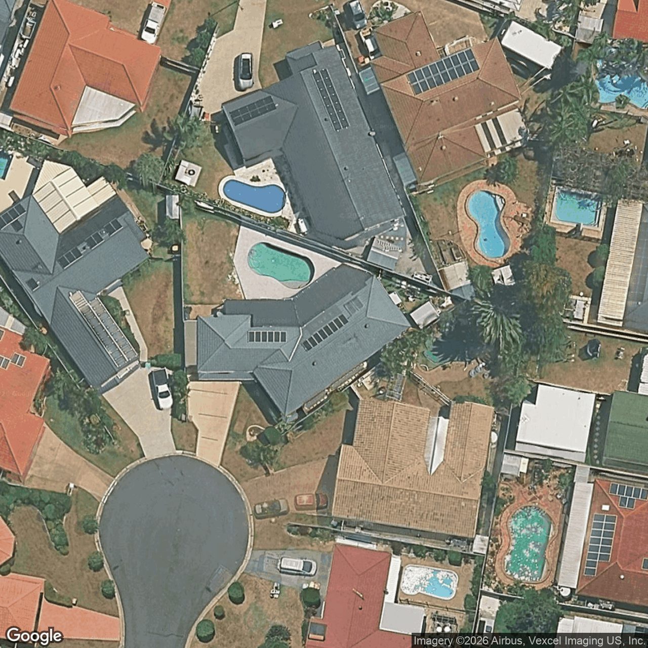 Aerial view of 2 Damson Place, Elanora QLD 4221