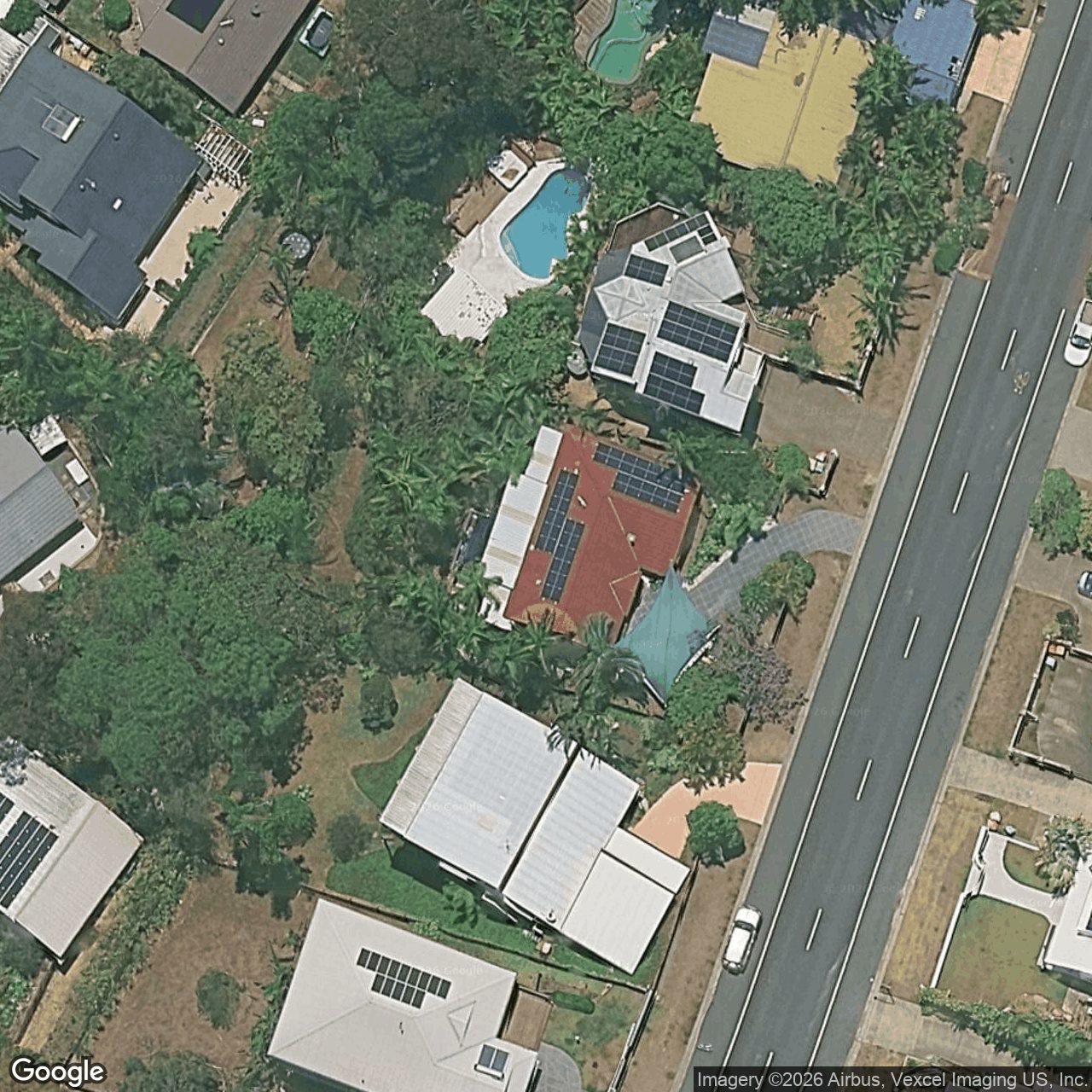 Aerial view of 13 Doubleview Drive, Elanora QLD 4221
