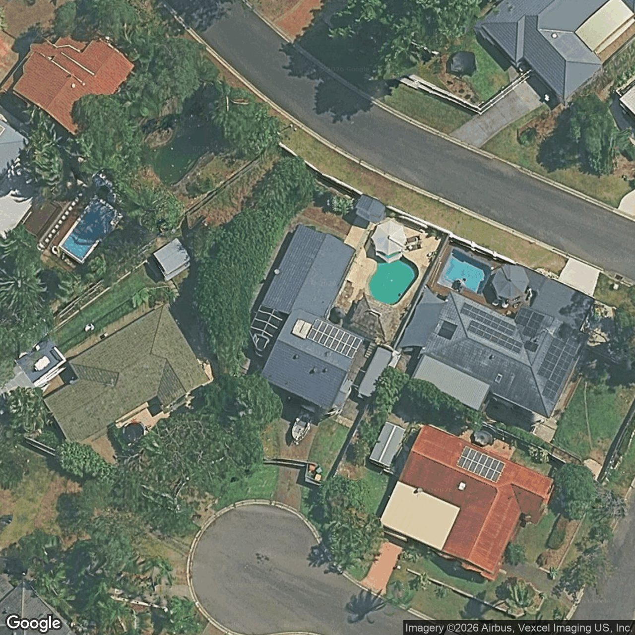 Aerial view of 3 Callaghan Street, Elanora QLD 4221