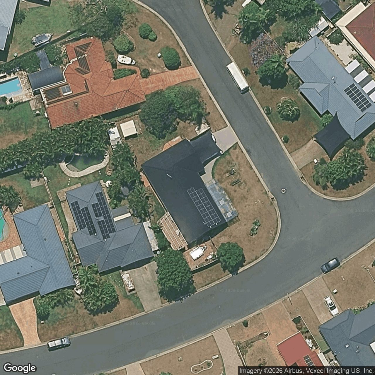 Aerial view of 2 Aloe Court, Elanora QLD 4221