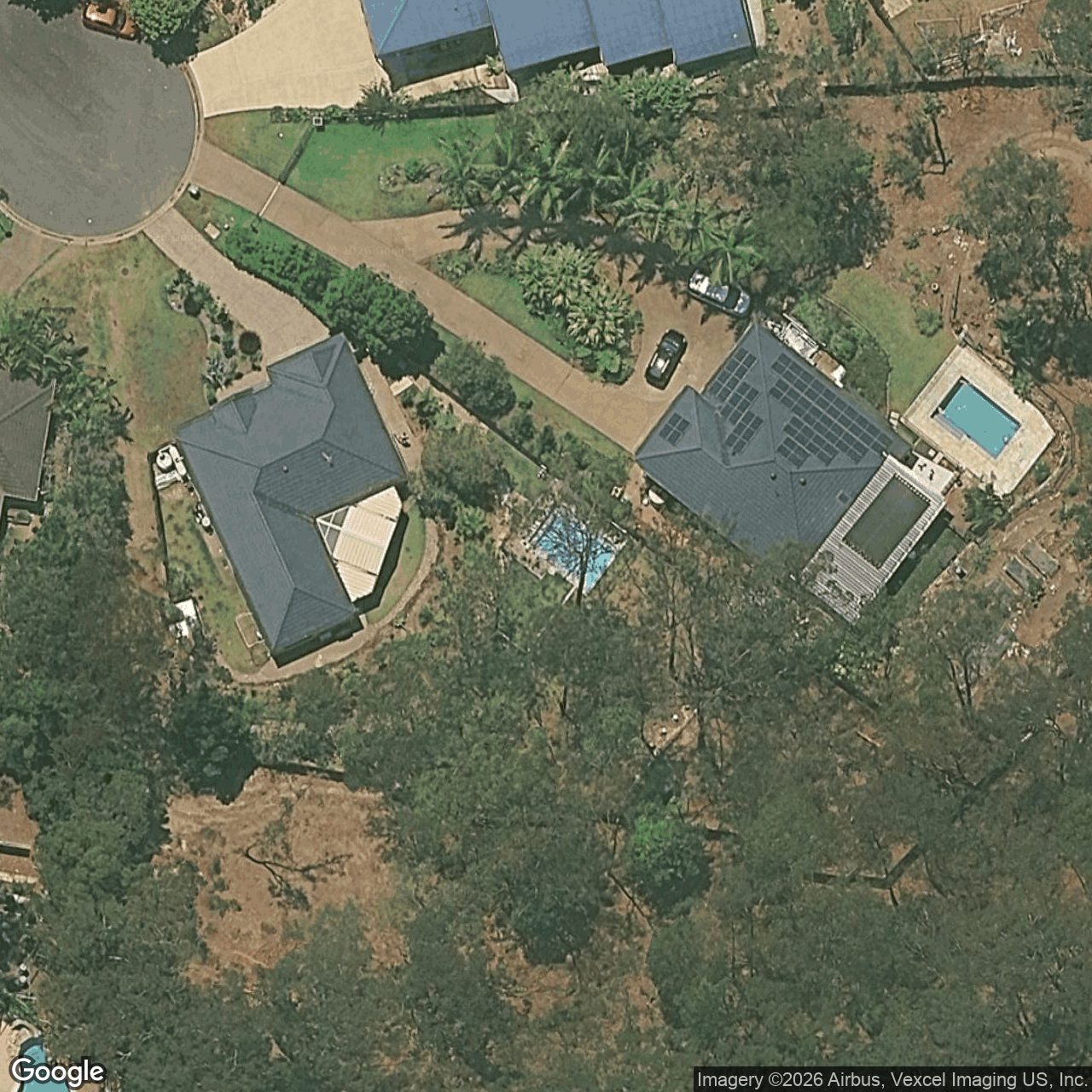Aerial view of 7 Fig Street, Elanora QLD 4221
