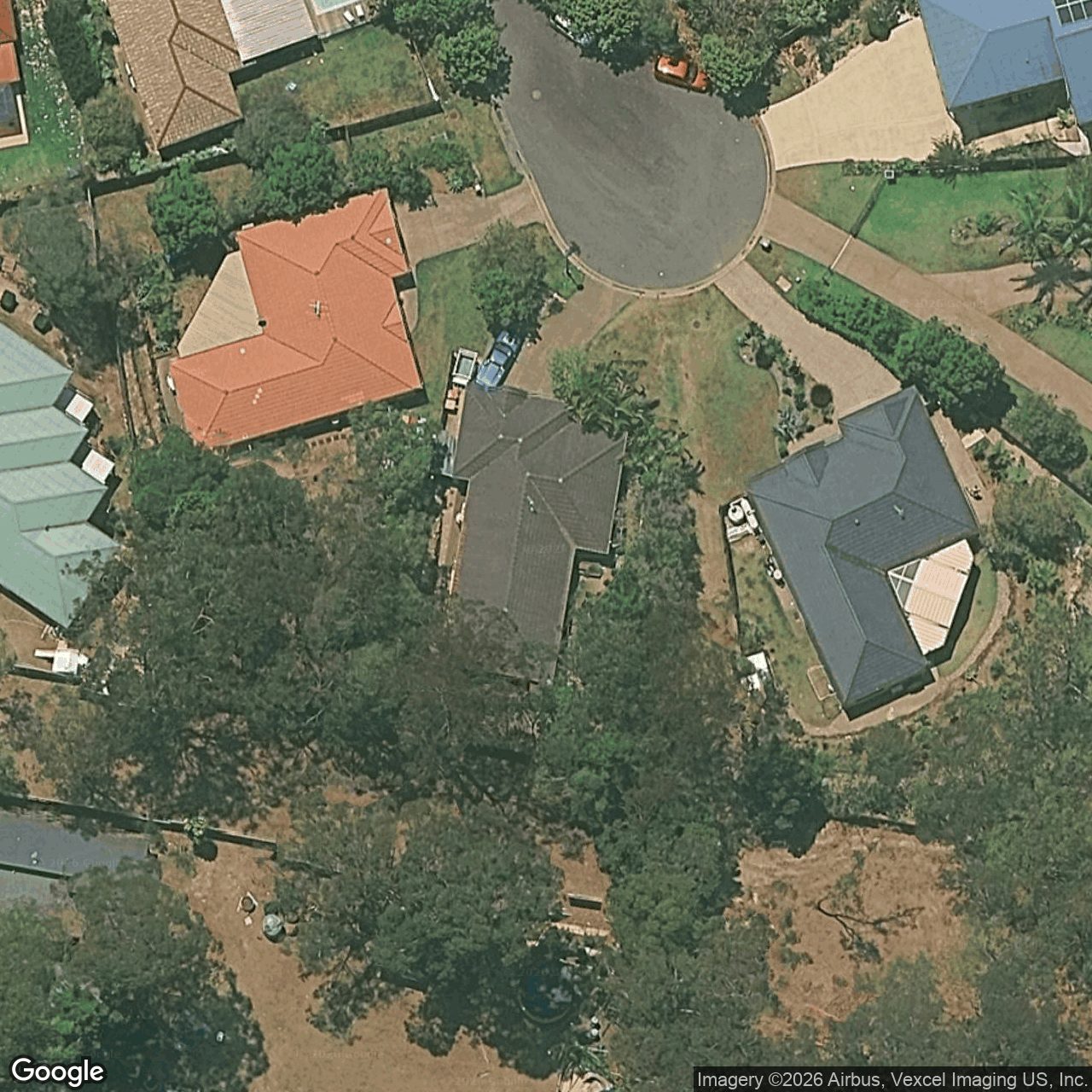 Aerial view of 5 Fig Street, Elanora QLD 4221