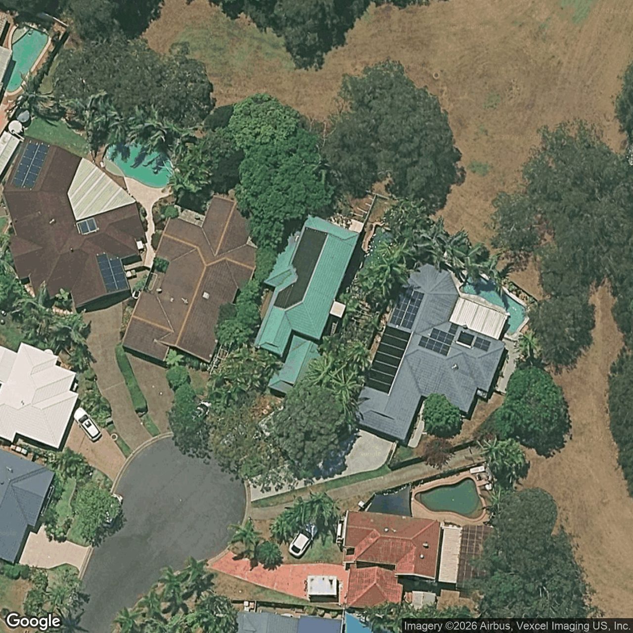 Aerial view of 20 Hydrilla Court, Elanora QLD 4221