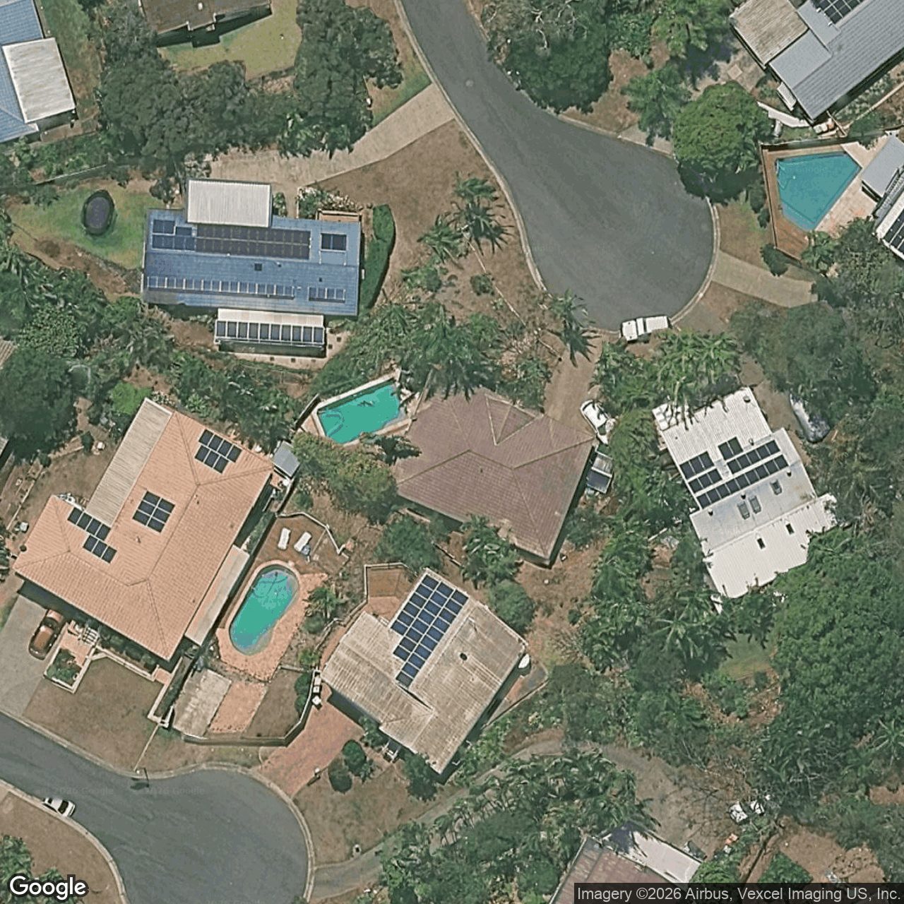 Aerial view of 5 Wiluna Court, Elanora QLD 4221
