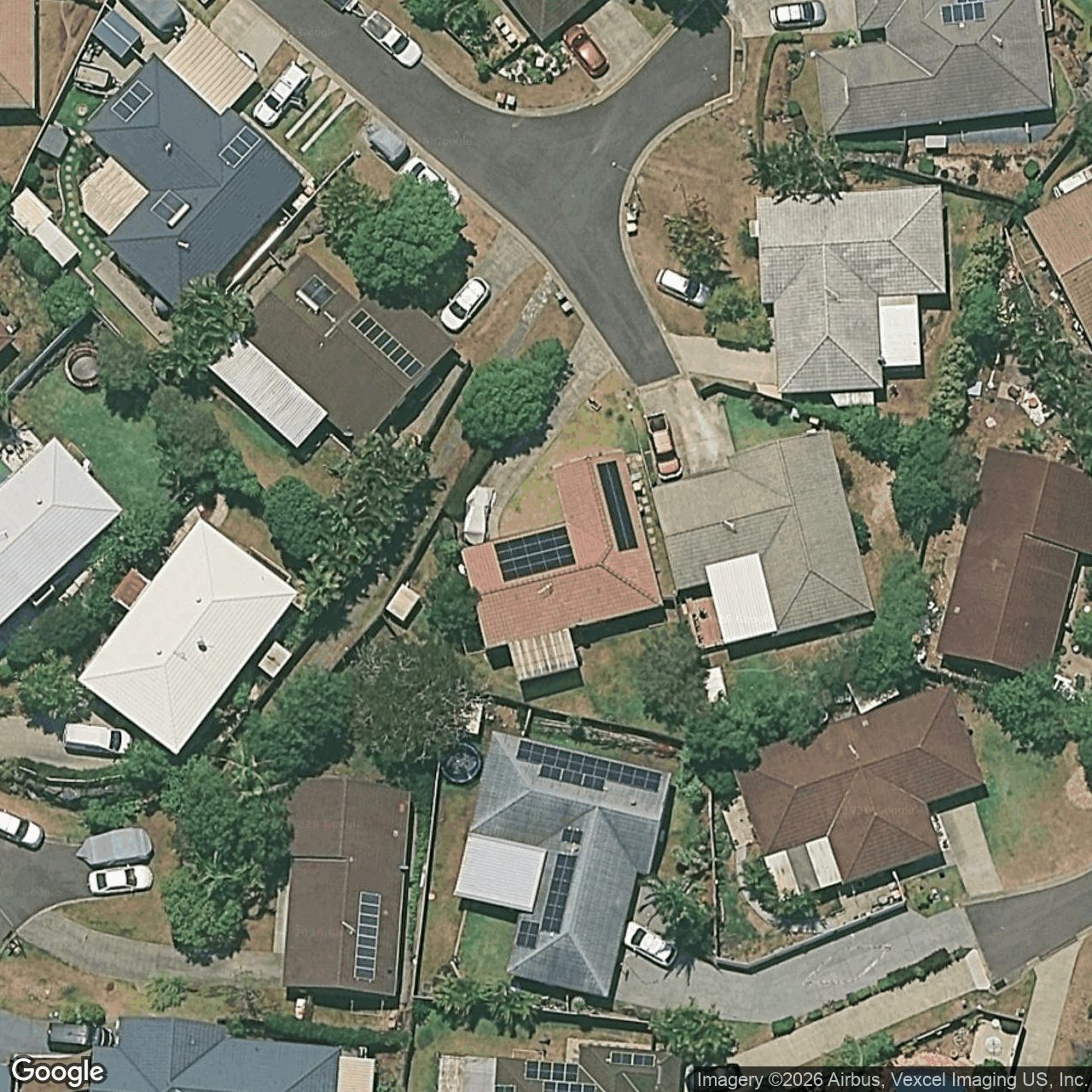 Aerial view of 6 Daphne Court, Elanora QLD 4221