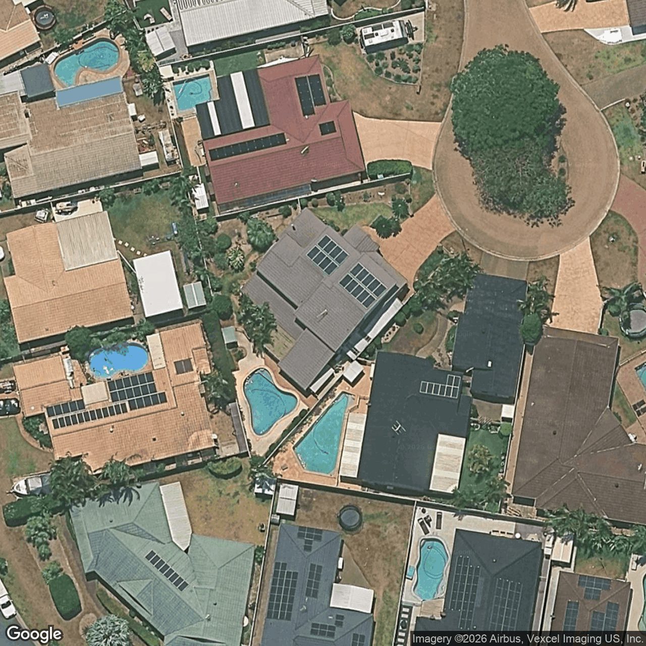 Aerial view of 17 Blackbean Court, Elanora QLD 4221