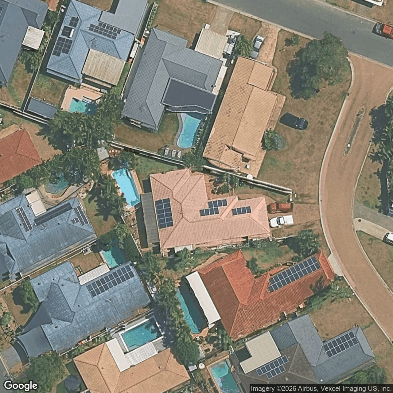 Aerial view of 3 Blackbean Court, Elanora QLD 4221