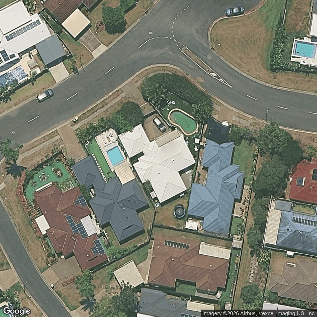 Aerial view of 97 Saffron Street, Elanora QLD 4221