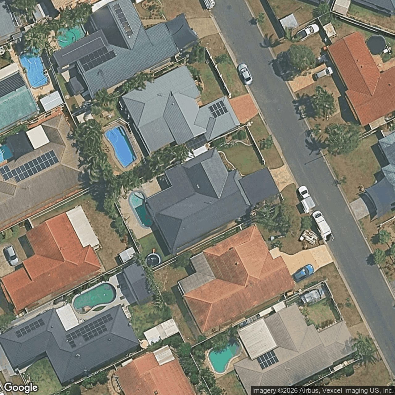Aerial view of 38 Bergamont Street, Elanora QLD 4221