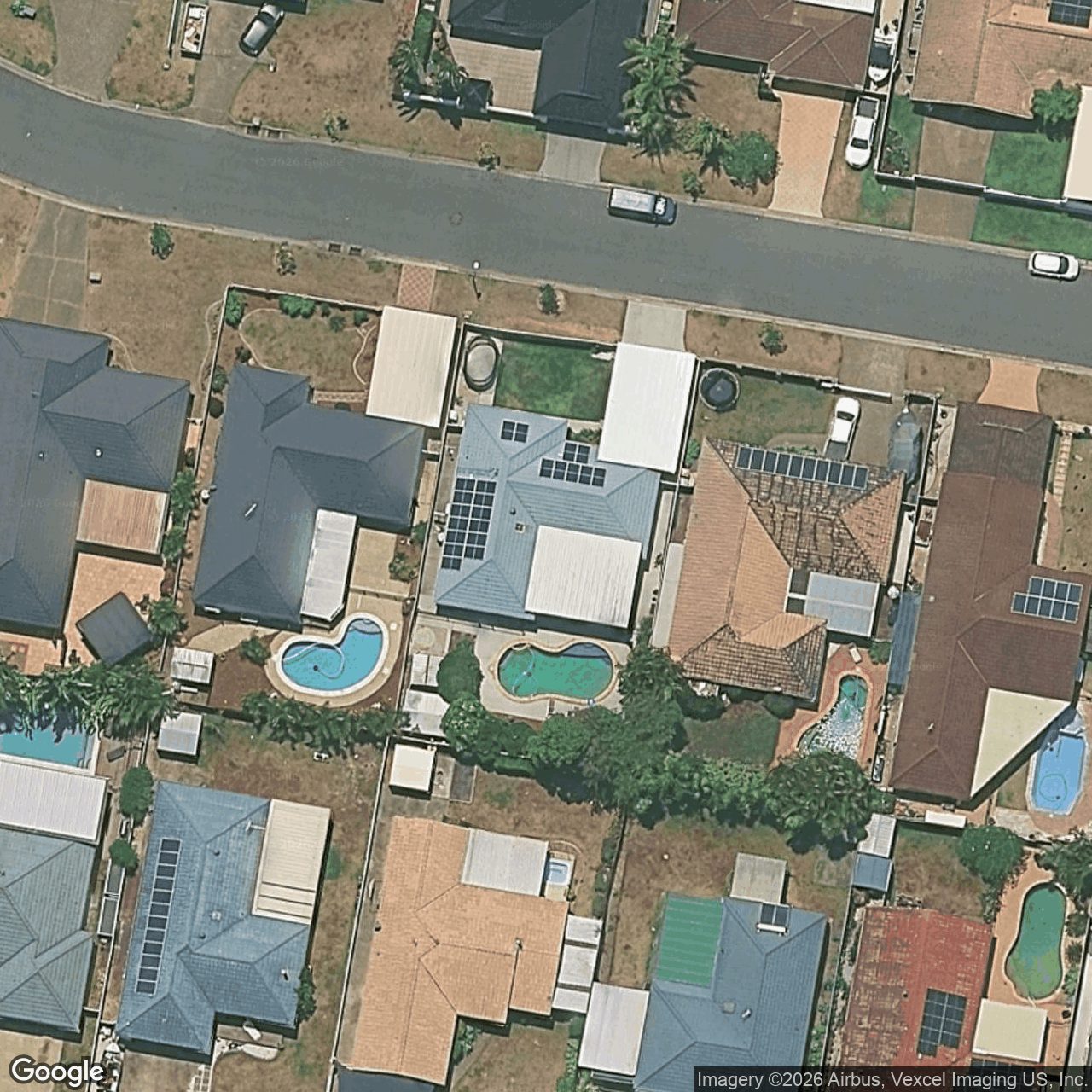 Aerial view of 8 Bergamont Street, Elanora QLD 4221