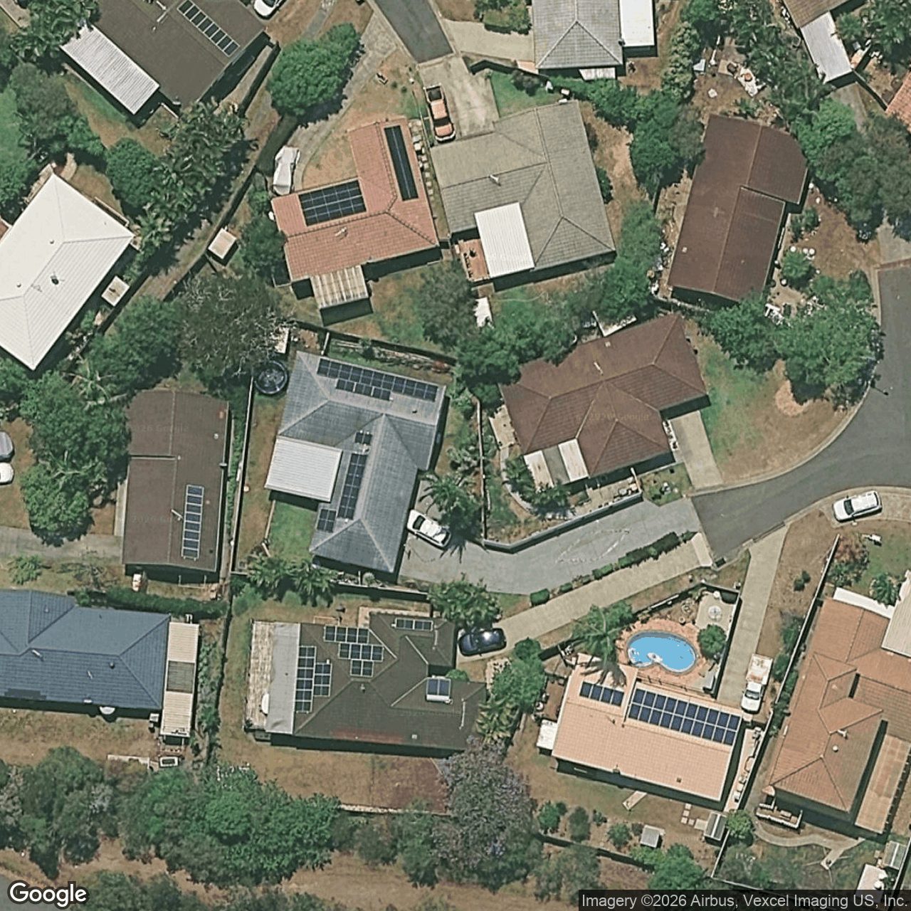 Aerial view of 36 Zinnea Street, Elanora QLD 4221