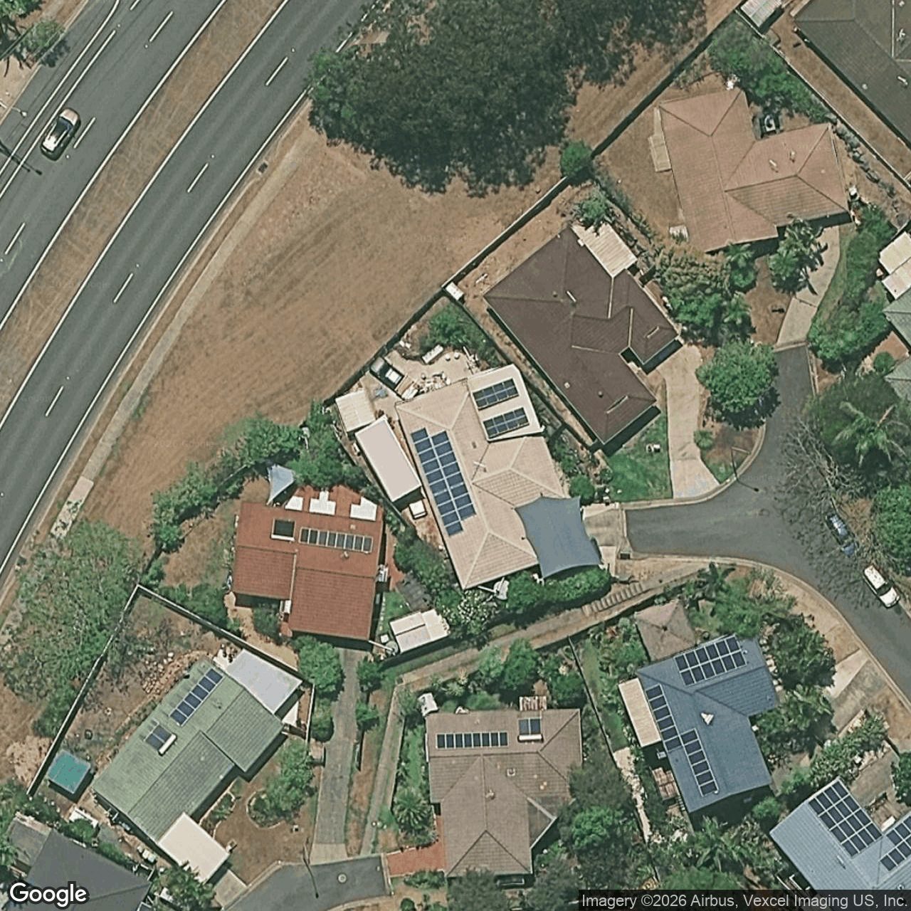 Aerial view of 24 Daphne Court, Elanora QLD 4221