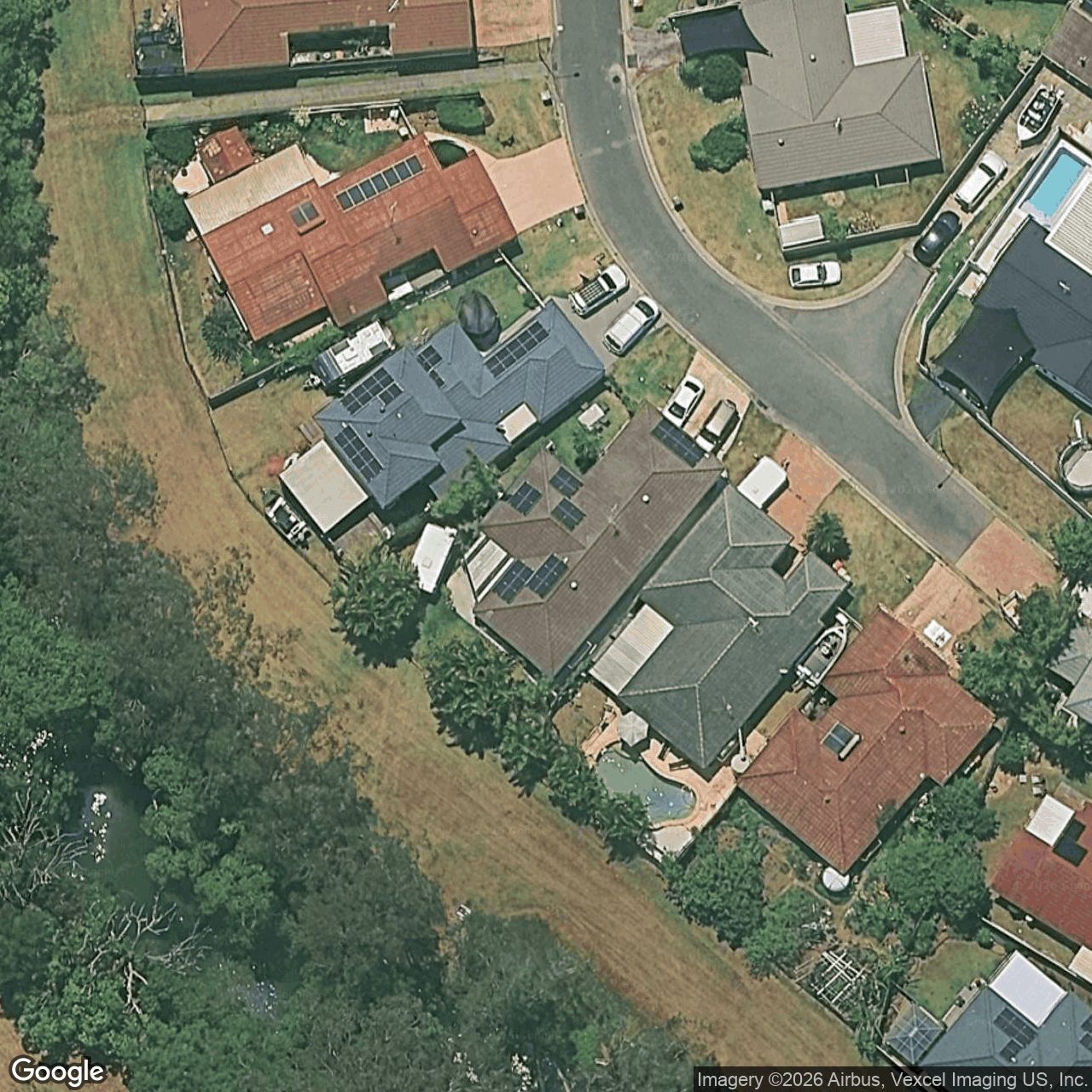 Aerial view of 31 Cosmos Court, Elanora QLD 4221