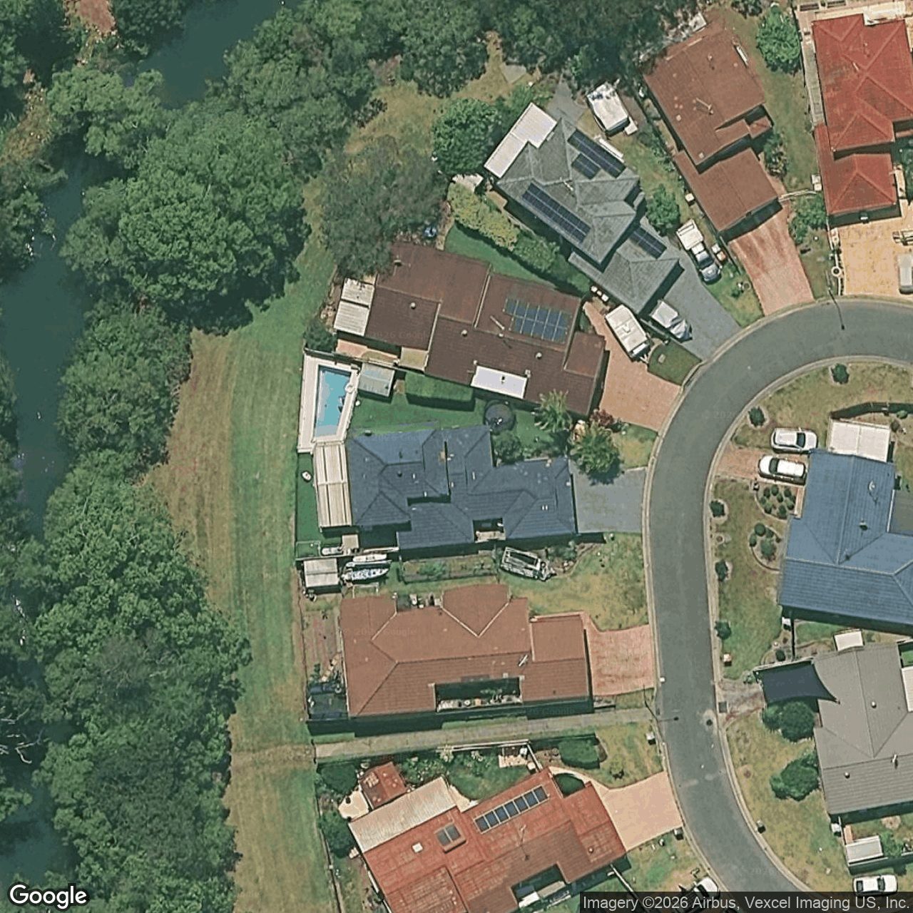 Aerial view of 23 Cosmos Court, Elanora QLD 4221