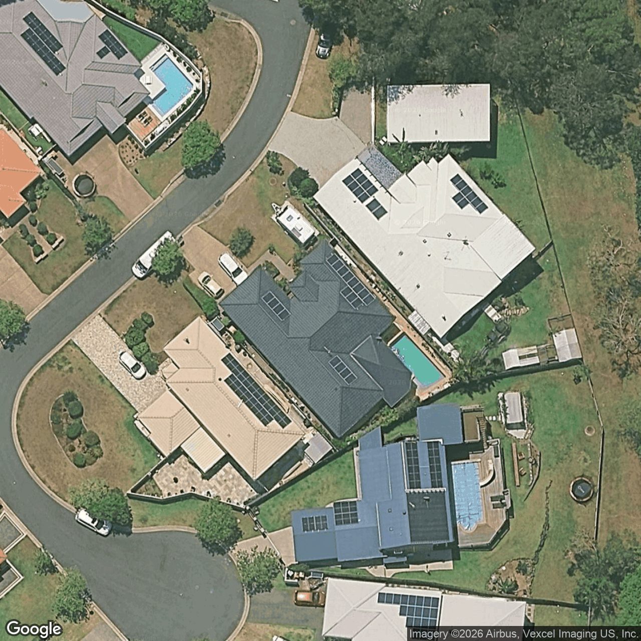 Aerial view of 18 Nyoka Court, Elanora QLD 4221