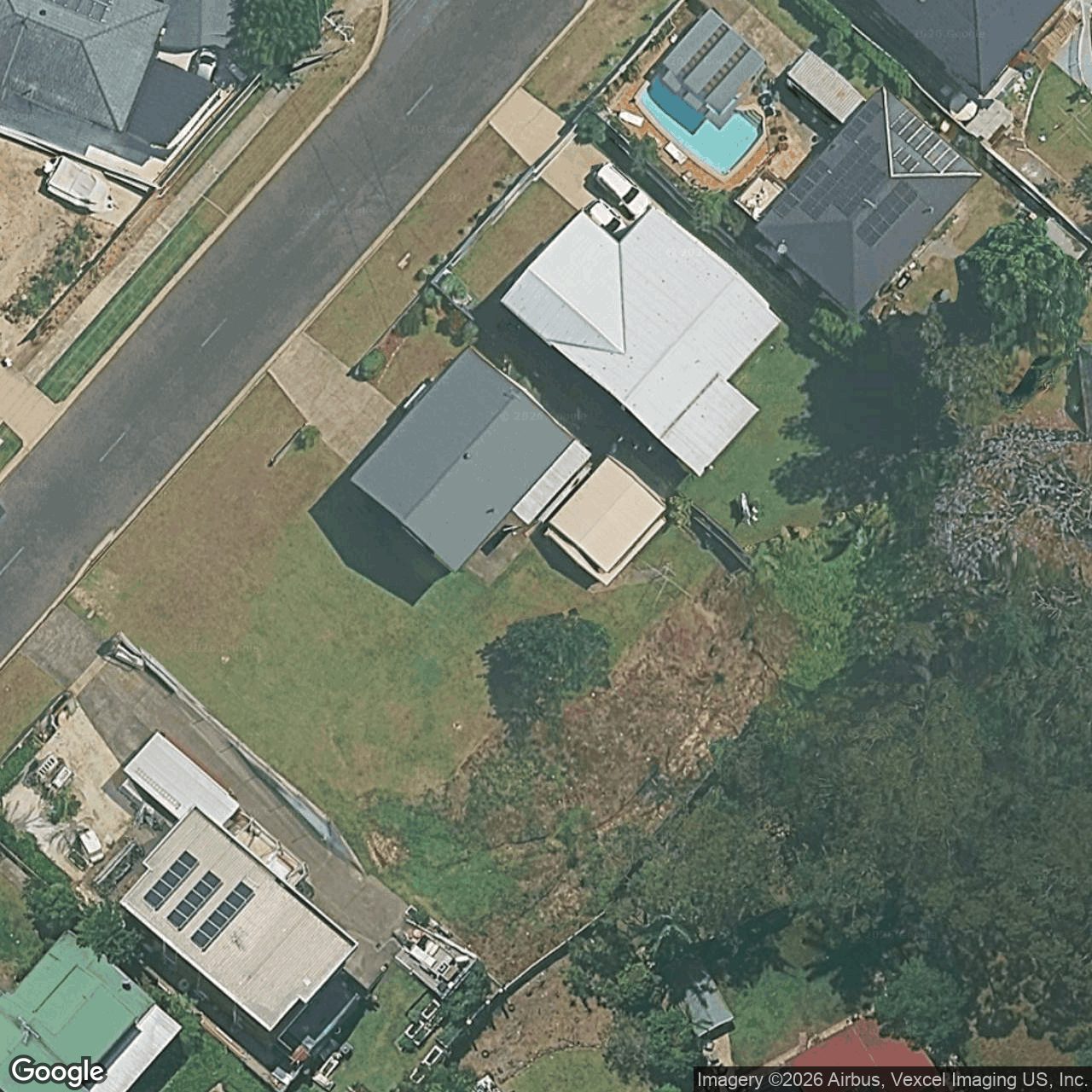 Aerial view of 10 Seaview Parade, Elanora QLD 4221