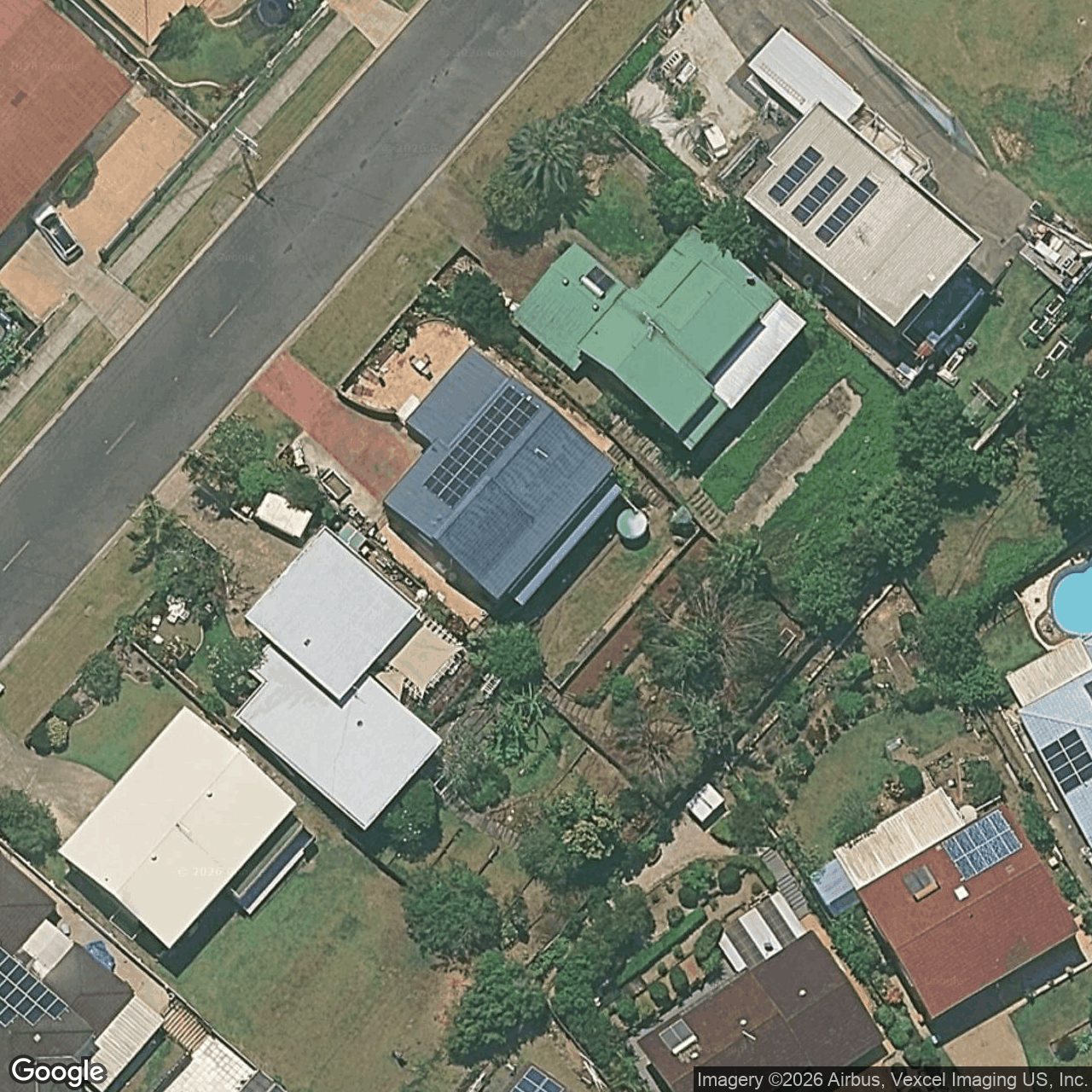 Aerial view of 18 Seaview Parade, Elanora QLD 4221