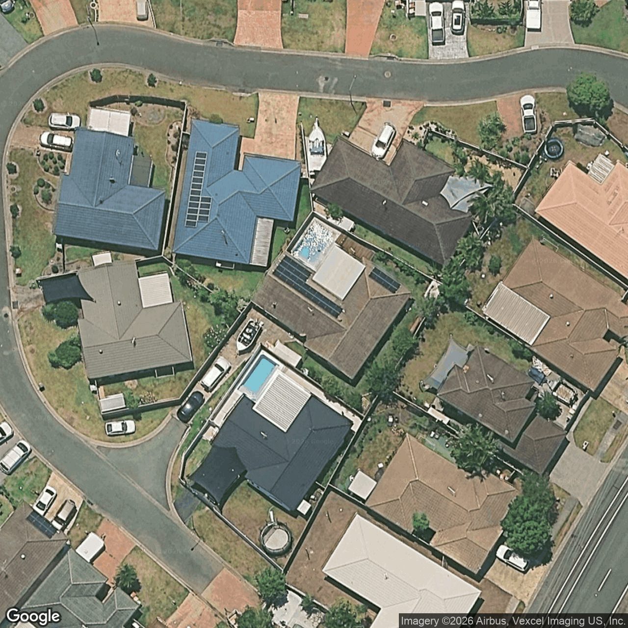 Aerial view of 12 Cosmos Court, Elanora QLD 4221