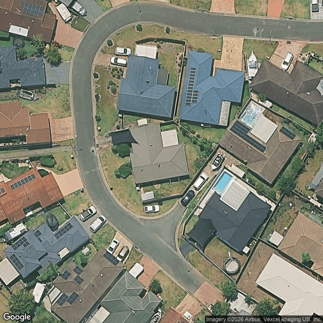 Aerial view of 10 Cosmos Court, Elanora QLD 4221