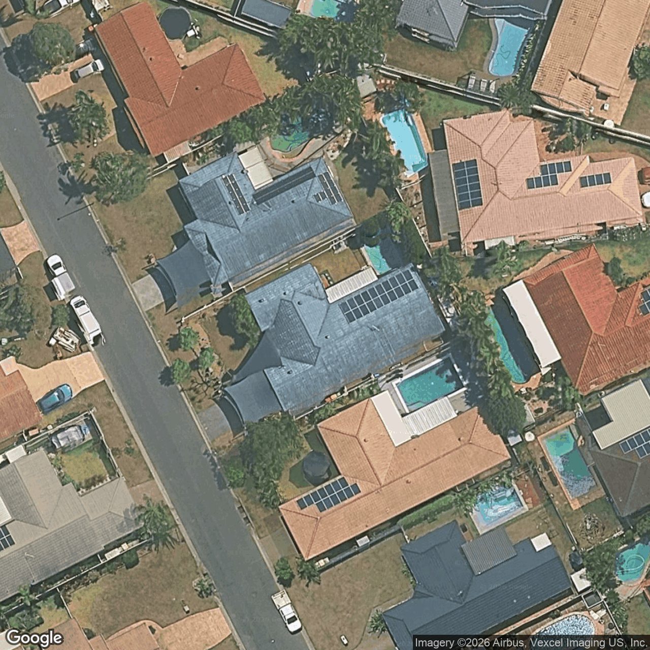 Aerial view of 29 Bergamont Street, Elanora QLD 4221