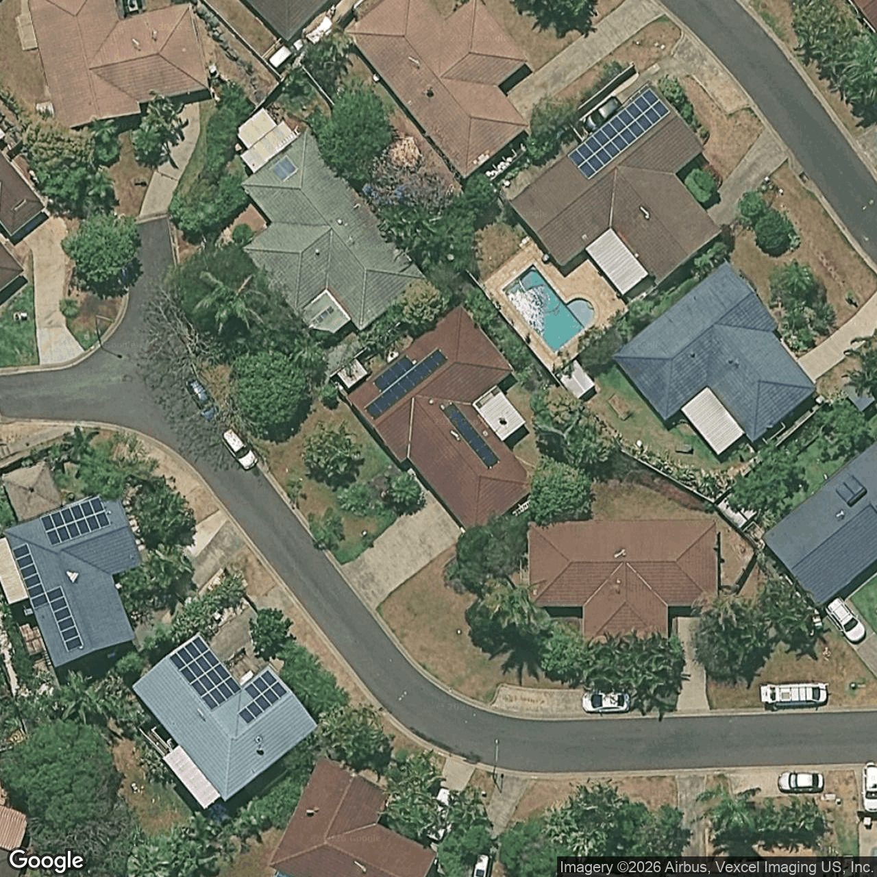 Aerial view of 13 Daphne Court, Elanora QLD 4221