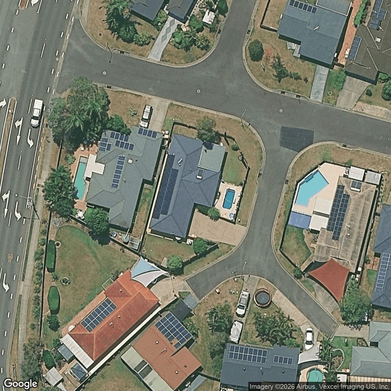Aerial view of 3 Kalmia Court, Elanora QLD 4221