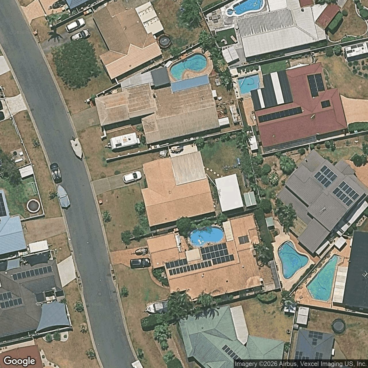 Aerial view of 17 Bergamont Street, Elanora QLD 4221