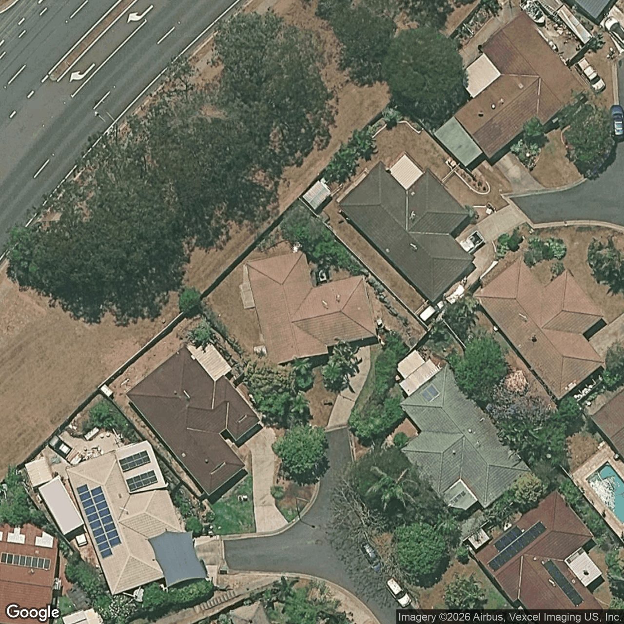 Aerial view of 17 Daphne Court, Elanora QLD 4221