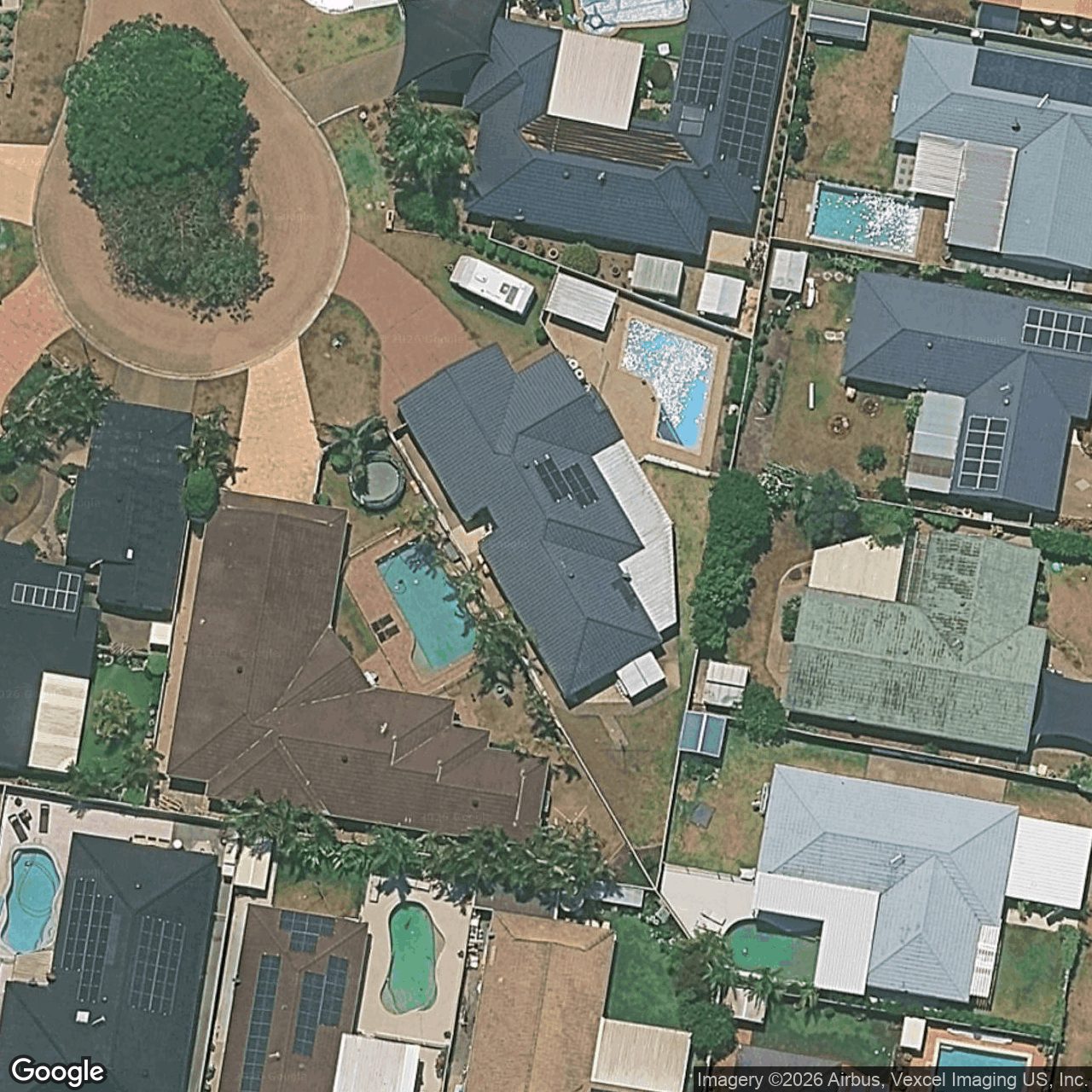 Aerial view of 14 Blackbean Court, Elanora QLD 4221