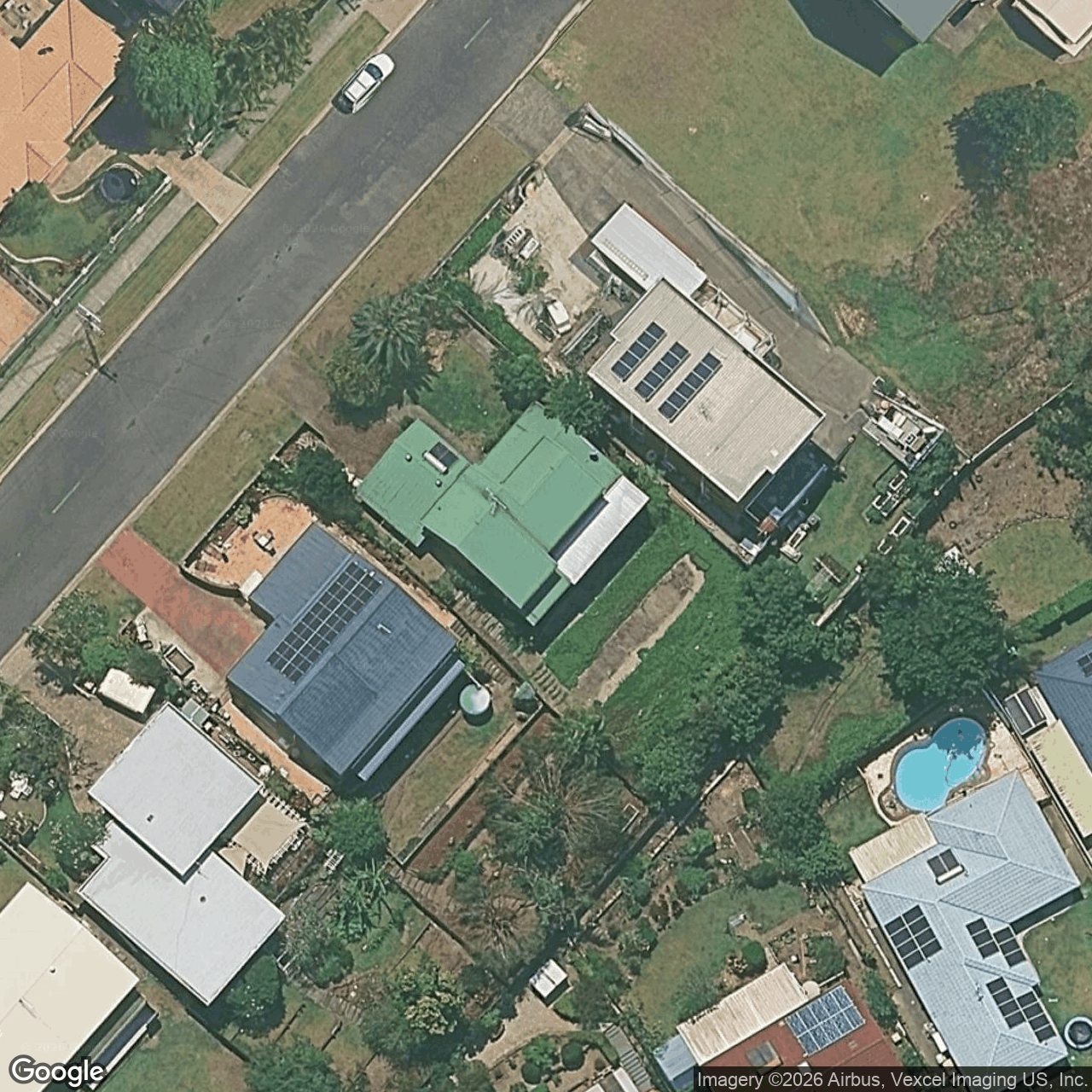 Aerial view of 16 Seaview Parade, Elanora QLD 4221