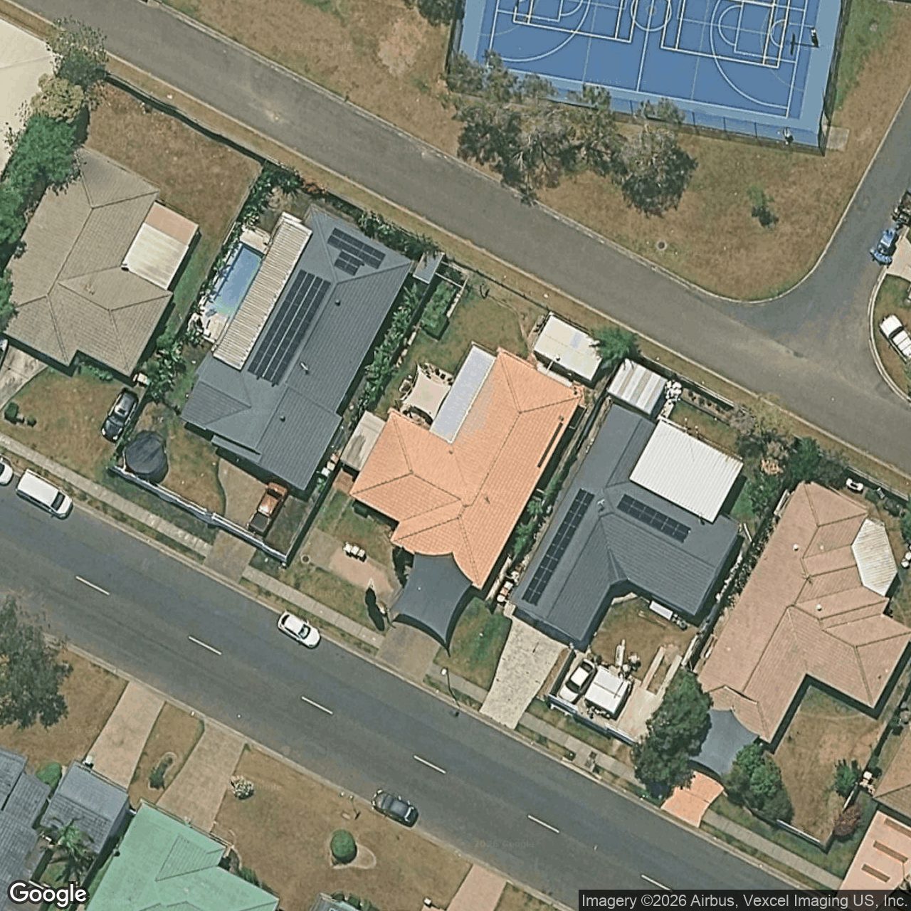 Aerial view of 12 Saffron Street, Elanora QLD 4221
